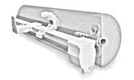 Clip-On Rods, Includes End Caps