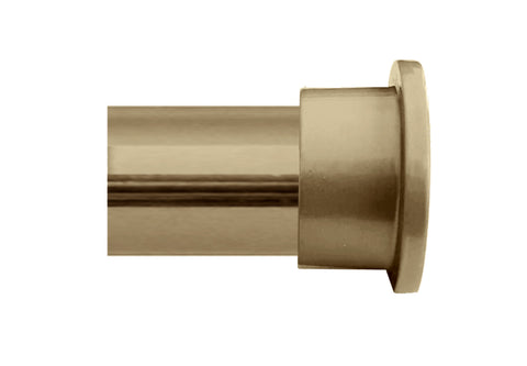 Curtain Rod End Cap, 25mm Champagne