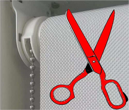 Semi Block out Motorised Roller Blind, Custom Cut to Size