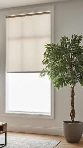 Motorised Roller Blinds, Cut to Size, Semi Blockout