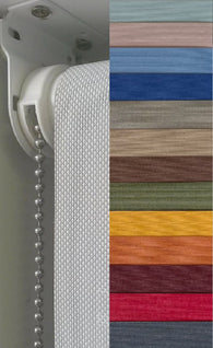 Semi Blockout Roller Blind with colours