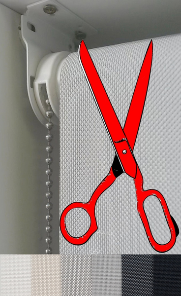 Roller Blinds Cut-to-Size, Sheer