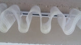 Double Wave Curtain Rails, Per Meter