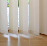 Cut-to-Size Freehang Vertical Blinds, Semi Blockout