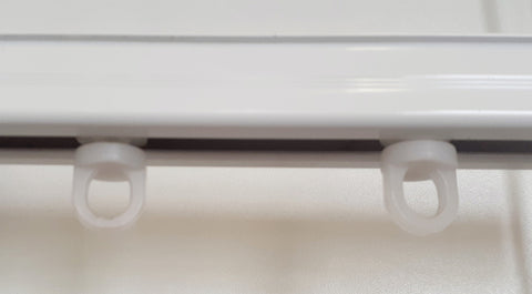 Double Wave Curtain Rails, Per Meter