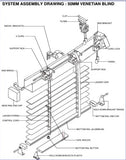 Cut-to-Size Aluminium Blinds - 50mm