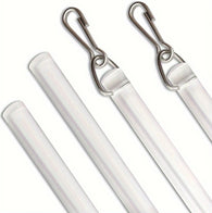 Curtain Draw Sticks, Pack x 2 - Clear