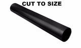 Cut-to-Size 32mm Curtain Rod, Black 1.0m-6.0m
