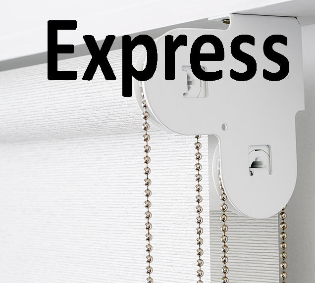 3 Day Express Double Roller Blinds, CuttoSize Curtain Hardware