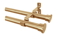 Double Gold Curtain Rods, 25mm