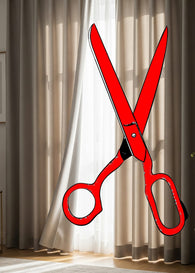 Blockout Wave Curtain Cut to Size, per meter