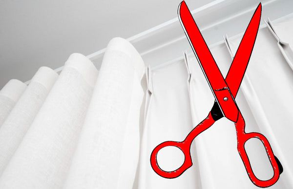 Cut-to-Size Double, Wave Track + Standard Curtain Rail