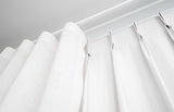 Double Wave Track + Standard Curtain Rail