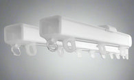Double Wavelet Curtain Rail 1.0m-3.0m