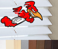 Express Wood Style PVC Blind, Cut-to-Size 50mm