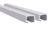 Double Wave Curtain Rails, Heavy Duty, Cut-to-Size