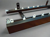 Double Linear Channel Track, 50mm