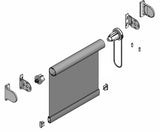 Roller Blinds Cut-to-Size, Blockout