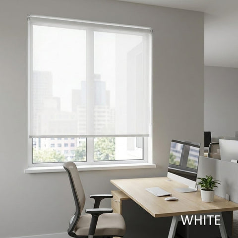 Roller Blinds Cut-to-Size, Sheer 5%