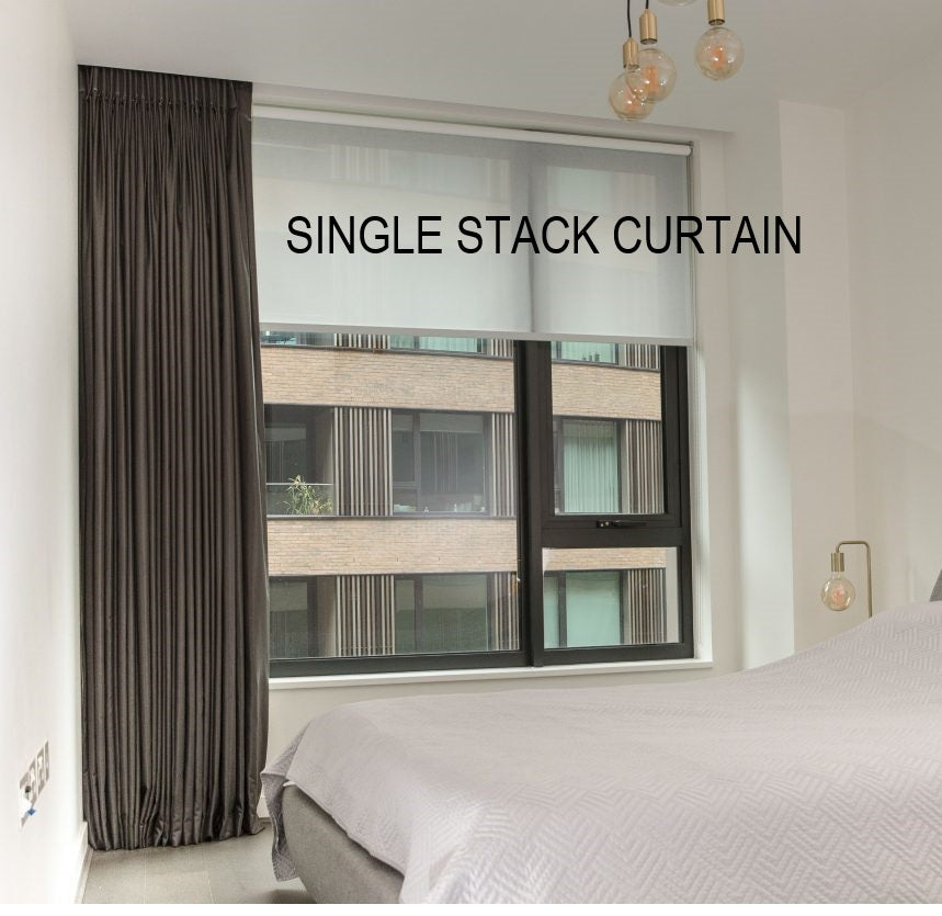 Curtain Ministack Custom Sheer Voile Taped Curtains, Cut-to-Size – Curtain Hardware ...