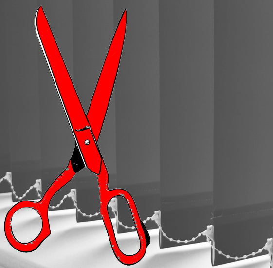 Vertical Blinds CuttoSize, Semi Blockout Curtain Hardware & Blinds Co.
