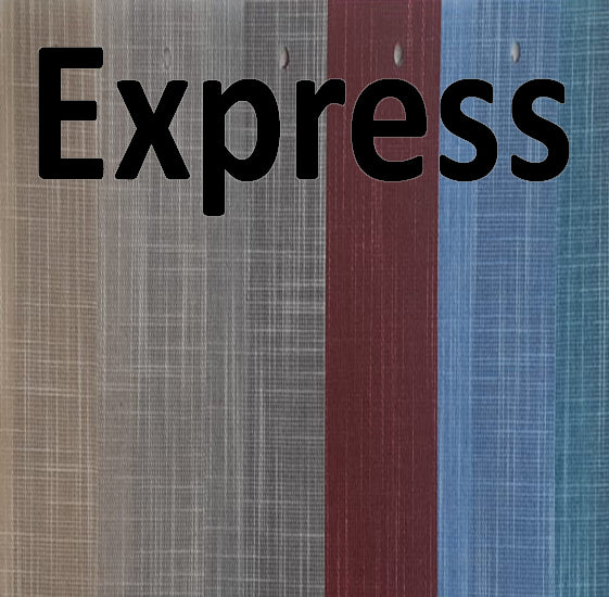 3 Day Express Cut-to-Size Vertical Blinds, Semi Blockout Textured B