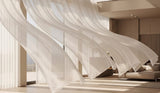 Sheer Curtain Cut to Size, per meter (2x)
