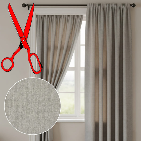 Blockout Curtain Cut to Size, per meter (2x)