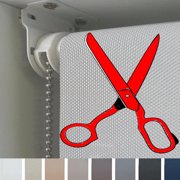 Manufactured and Made to Measure Blockout Roller Blinds, Custom Cut to Size by Curzon Curtain Hardware and Blinds