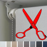 Manufactured and Made to Measure Blockout Roller Blinds, Custom Cut to Size by Curzon Curtain Hardware and Blinds