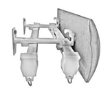 Clip-on 105mm with End Caps  factory direct Curtain Hardware and Blinds Company