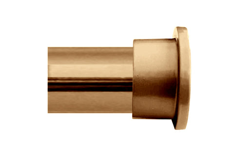 Curtain Rod End Cap for 25mm Gold Curtain Rod manufactured by Curzon Curtain Hardware