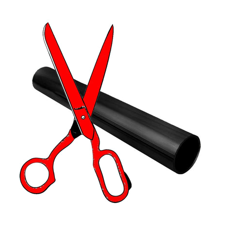 Black curtain rod, custom cut-to-size factory direct Curtain Hardware and blinds company