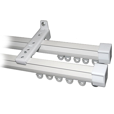 Double Curtain Track factory direct Curtain Hardware and Blinds Company