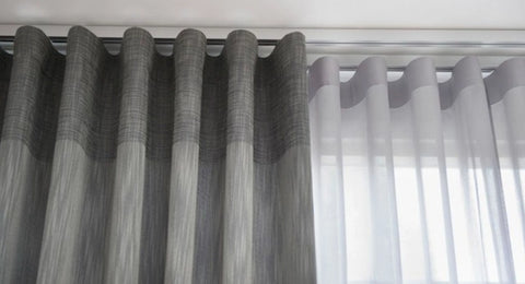 Double Wave Curtain Rails manufactured and assembled by curtain hardware and blinds company