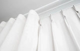 Double wave and standard curtain rail manufactured by Curtain Hardware and Blinds Company