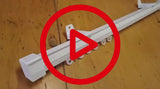 Cut-to-Size Curtain Rail, Medium Duty