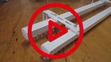 Cut-to-Size Double Curtain Rails, Heavy Duty