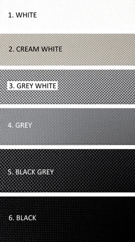 3% Sheer Colour Swatch for Roller Blinds