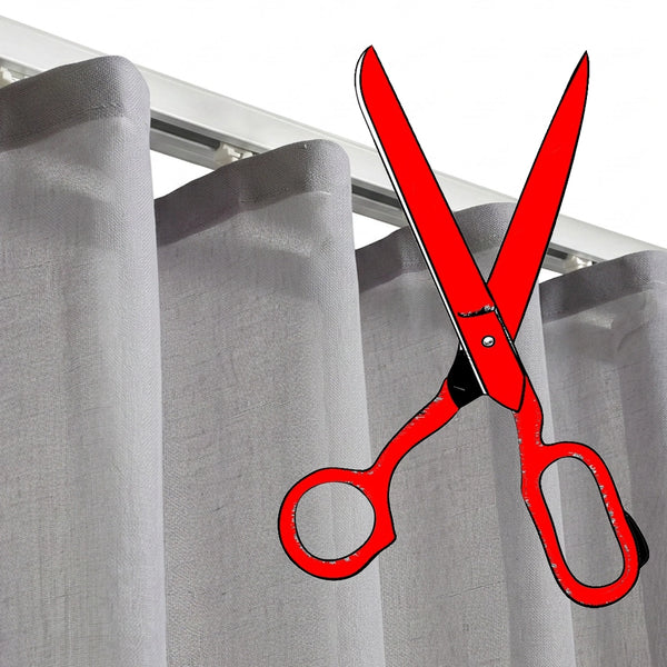 Custom Single Wave Curtain Rail, Cut-to-Size by Curtain Hardware & Blinds Company