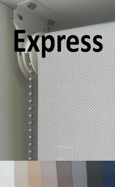 3 Day Express Roller Blinds, Cut-to-Size - Blockout