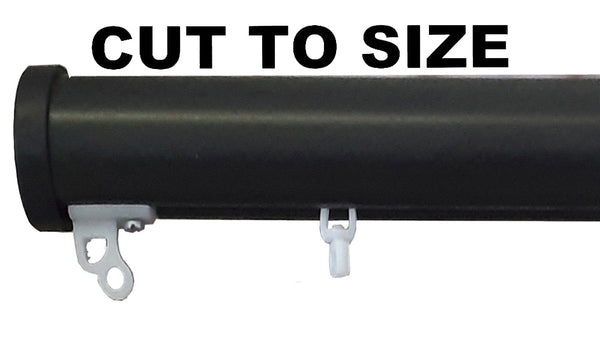 Cut-to-Size Combo Curtain Rod Rail System