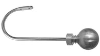 Stainless Ball Arm Holdback, Tieback