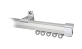 Double Wave Track + Standard Curtain Rail