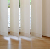 Cut-to-Size Freehang Vertical Blinds, Semi Blockout