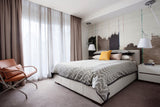 Double Curtain Rails, Medium Duty