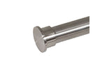 Stainless Nickel End Cap for 25mm stainless steel curtain rod, factory direct curtain hardware and blinds company